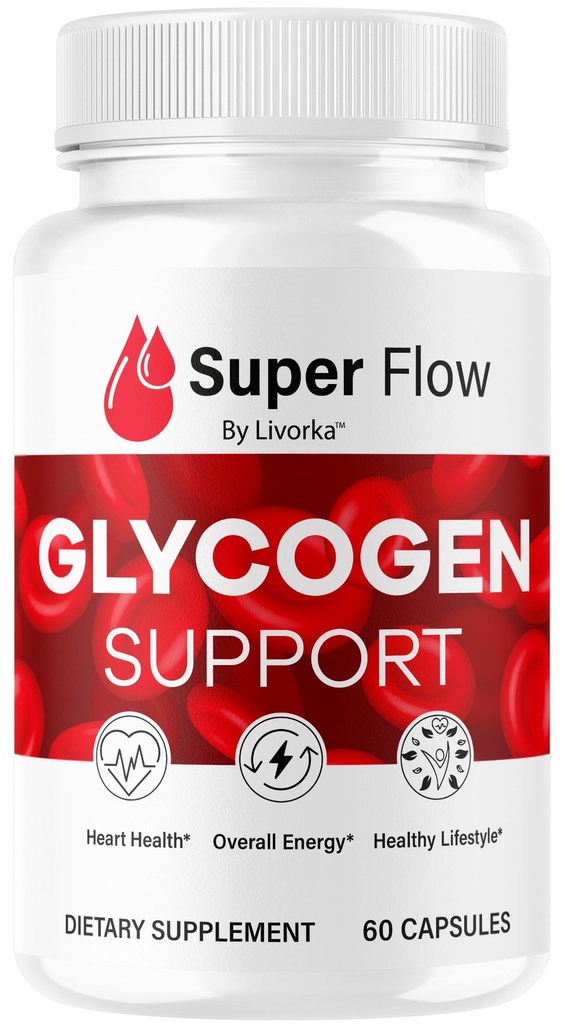 Super Flow Glycogen - SuperFlow Glycogen Support Kapseln, Super Flow, Glycogen Support Super Flow, offizielles Abendmahl Glycogen Support, Super Flow Glyco Optimizer, 30 Kapseln für 1 Monat