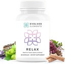 All-Natural Muscle Relaxer | 60 Kapseln | Spasm Relief mit Magnesium, Passion Flower und Valerian Root | Relieves Muscle Spasms, Tension, and Promotes Calmness