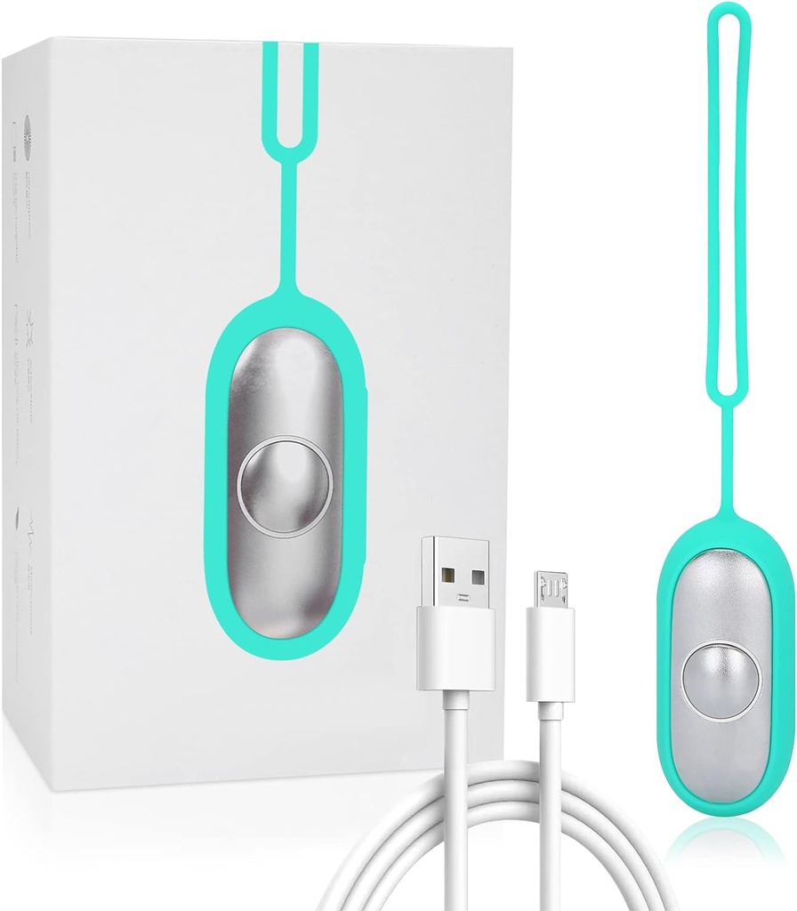 Sleep Aid Instrument, Handheld Insomnia Relief Device, USB Sleep Aid Machine für verbesserten Schlaf, Druck Angst (Lime)