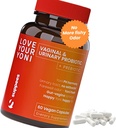 Vaginal Probiotics & Prebiotics für Frauen - Vaginal Health & pH Balance - Frauen Probiotic für Bacterial Vaginosis - Weibliche & Vaginal Care - 60 Kapseln