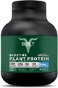 Bolt Biozyme Plant Protein | Vegan Protein mit Superfood Phycocyanin und Ayurvedic Herbs | Complete Amino Acid Profile for Muscle Support and Recovery | 2Lb/32oz, 26 Servings | Madagaskar Vanilla