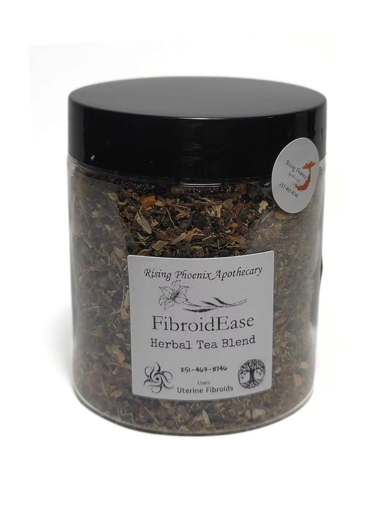 Rising Phoenix Apothecary Fibroid Ease Kräutertee Blend - Loose Tee (8oz)