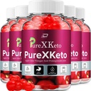 PureXKeto ACV Gummis Nahrungsergänzung - PureX Keto Keto ACV Gummis mit Apfel Apfel Apfelessig & Granatapfelsaft, Pure X Keto Gummies Bewertungen, Advanced Weight Management (5 Pack - 300 Gummies)