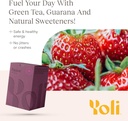 Yoli® Passion Energy Drink Powder Mix - Natural Energy Drink Mix für Endurance und Stamina, 30 Packungen - Berry