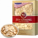 Zen American Wisconsin Ginseng Slices — Improved Energy, Performance, & Mental Health for Men & Women (8oz. Box)