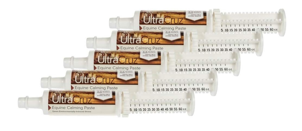 UltraCruz-sc-516023 Equin Calming Supplement für Pferde, 6 X 60 ml, Paste