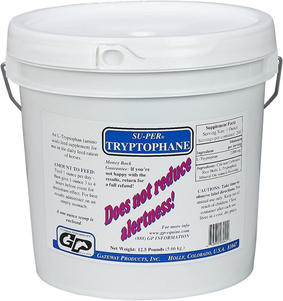 Gateway SU-PER Tryptophane (Calming Support für Pferde) - 12.5 Pfund