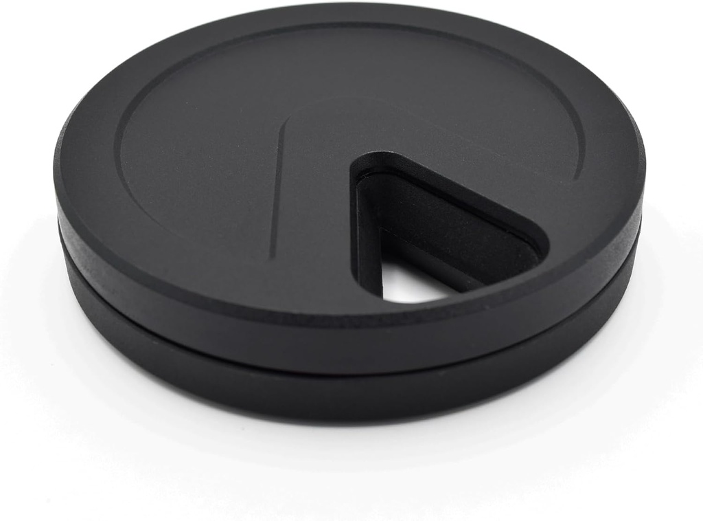 Travel RX Pill Case by Type Two Labs – Weekly 7 Day Pill Box, Compact Magnetic Pill Organizer für Geldbörsen oder Taschen, Rugged Daily Caddy hält Vitamine, Ergänzungen, Medikamente. (Stealthy Black)