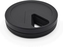 Travel RX Pill Case by Type Two Labs – Weekly 7 Day Pill Box, Compact Magnetic Pill Organizer für Geldbörsen oder Taschen, Rugged Daily Caddy hält Vitamine, Ergänzungen, Medikamente. (Stealthy Black)