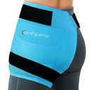 Comfytemp Hip Ice Pack Wrap für Sciatica, Hip Replacement Kit, FSA Eligible, Wiederverwendbares Gel Ice Pack für Verletzungen, Schmerzlinderung, Kaltkompressurchirurgie Erholung Gegenstände Körperliche Therapie für Männer Frauen (S/M)