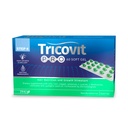 Tricovit Pro Hair Growth Supplement - Haarausfall Behandlungen für Frauen und Männer entwickelt von Dermatologen - Enthält DHT Blocker, Aminosäuren & Vitamine Zellregeneration (60 Softgels)