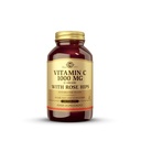 Solgar Vitamin C 1000 mg mit Rose Hips, 250 Tabletten - Antioxidans & Immununterstützung - Gesamtgesundheit - Unterstützt gesunde Haut & Gelenke - Non-GMO, Vegan und Kosher - 250 Servierungen
