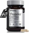 AMALTH Thunder God Vine Root – Tripterygium Wilfordii Kräuterergänzung – Kapseln mit Lei Gong Teng Extrakt mit Triptolide – 120 Kapseln