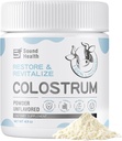 Colostrum Supplement Pulver für Menschen - Bio-Brand Colostrum Supplement für Gut Gesundheit, Haarwachstum, Schönheit - Unflavored (73 Servierungen)