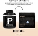 ProMix Nutrition Casein Protein Powder - Gras-Fed, Weide Raised, Slow Release 25g Micellar Casein - 5.4g BCAAs Glutenfrei, Sugar Free, Soy Free - Unflavored, 5lb