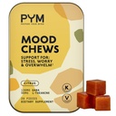 PYM Citrus Mood Chews Unterstützung für Stress, Worry & Overwhelm, 20 Count | 130mg GABA, 90mg L-Theanine | Vegan, Non-GMO, Gluten-Free, kein Hinzugefügt Zucker | All-Natural Mood Balance Supplement Made in USA