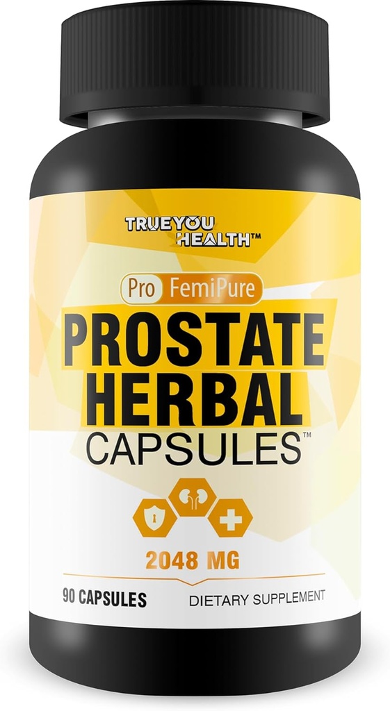 Pro Femipure Prostata Kräuterkapseln - Unsere beste Prostata-Supplement für Männer Gesundheit - Prostata-Ergänzung für Prostata Gesundheit - Unsere besten Prostata-Ergänzungen für Männer - Prostata-Support