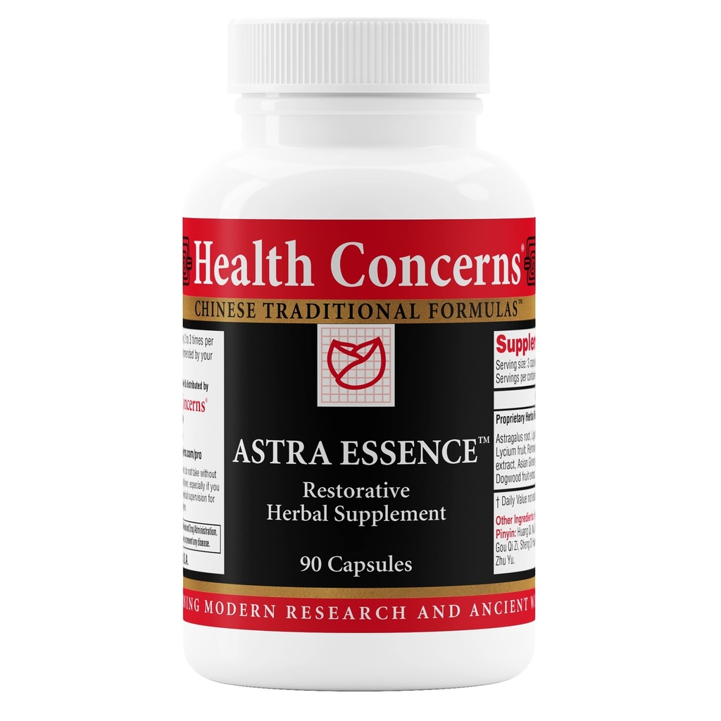 Health Concerns Astra Essence – Herbal Tonic Support Supplement – Traditionelle chinesische Medizin für Vitalität, Gedächtnis, Dizziness, Vertigo, Recovery & Immune Support – 90 Kapseln