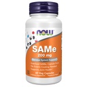 JETZT Nahrungsergänzungsmittel, SAMe (S-Adenosyl-L-Methionin)200 mg, Nervous System Support*, 60 Veg Kapseln
