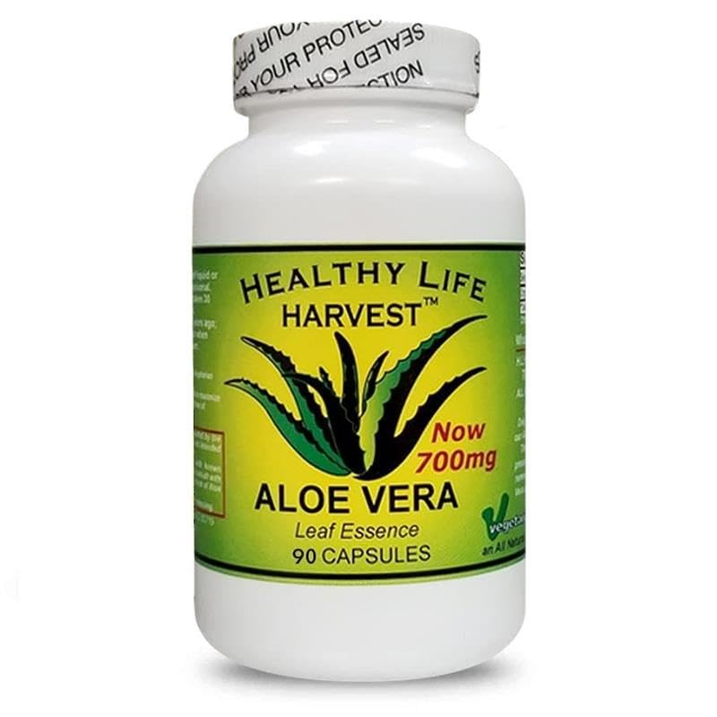 ICAloe Capsules - IC Supplements, Non-GMO, Interstitial Cystitis für 30 Jahre- Vegetarier - Jede Flasche hat 90 - 700mg Kappen