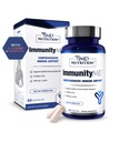 1MD Nutrition ImmunityMD - Immune Health Probiotic | Potent, Doctor-Selected Probiotic Strains with Prebiotic - Gesamte Immunsystemstärke fördern, jeden Tag Stress reduzieren | 60 Kapseln