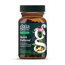 Gaia Herbs Quick Defense - Fast-Acting Immun Support Supplement* - Echinacea, Black Elderberry, Ginger & Andrographis - 20 Vegan Liquid Phyto-Capsules (2-Day Supply)