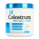 Colostrum Powder | Grass-Fed Bovine Colostrum mit Akkermansia Probiotic 1B AFU | Microbiome & Gut Support | High IgG Advanced Formula | 120 Servietten