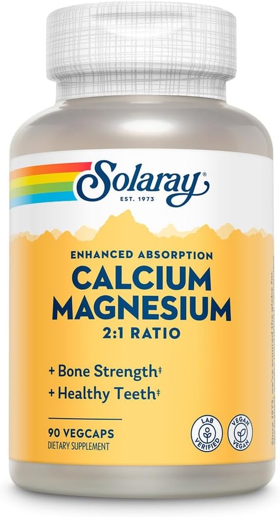 Calcium & Magnesium - Vollständige Aminosäure Chelate in einer speziellen Kräuterbasis (90 Kapseln)