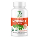 OS Organic Side | Organic Moringa Capsules | 60 Count | Certified USDA Organic, Non-GMO, Vegan Superfood for Energy, Immune Support, and Nutrient Absorption