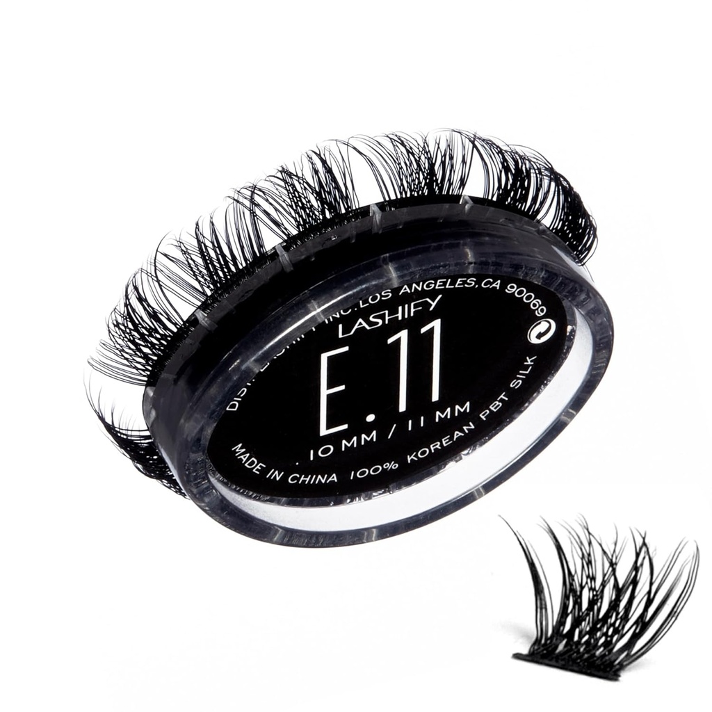 Lashify Extreme 11mm Gossamer DIY Wimpern Extensions Refill, Schwarz, Einfache Falsche Lashes Hinzufügen Tremendous Volume