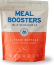 Meal Boosters Savory Buffalo Protein Powder | 15g Spicy Protein | Keto Friendly Cooking Supplement für Gut Health & Recovery | Grassfed Collagen Peptides