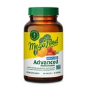 MegaFood Men's 40+ Advanced Multivitamin for Men - Dr-Formuliert - Choline, Vitamin B, Vitamin C, Vitamin D, Zink & Real Food - Gehirngesundheit, Immununterstützung - Vegetarisch - 60 Tabs (30 Portionen)