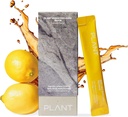 PLANT Vegan flüssiges Kollagen, Biotin, Niacin | 2,000mg hydrolysierte Collagen Peptide | Kosher & Halal Certified| Lemon Flavor| Haut, Haar & Nail Support| 363Da Ultra Low Molecular |15 Stick Packs