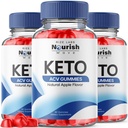 rize labs - Nourish Wave Keto ACV Gummis unterstützt erhöhte Gewichtsverlust, für verbesserte Verdauung, Stamina und Ausdauer (180 Gummi)