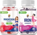 SUNNY SAM Eisen Vitamine mit Vitamin C & Magnesium Gummi für Erwachsene