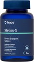 Trace Minerals Stress-X - Nahrungsergänzungsmittel mit Ballaststoffen & Trace Minerals - Magnesium-Ergänzung für Schlaf-Gesundheitsunterstützung - Formel mit Vitaminen A, B12, D & More - 120 Tabletten (30 Portionen)