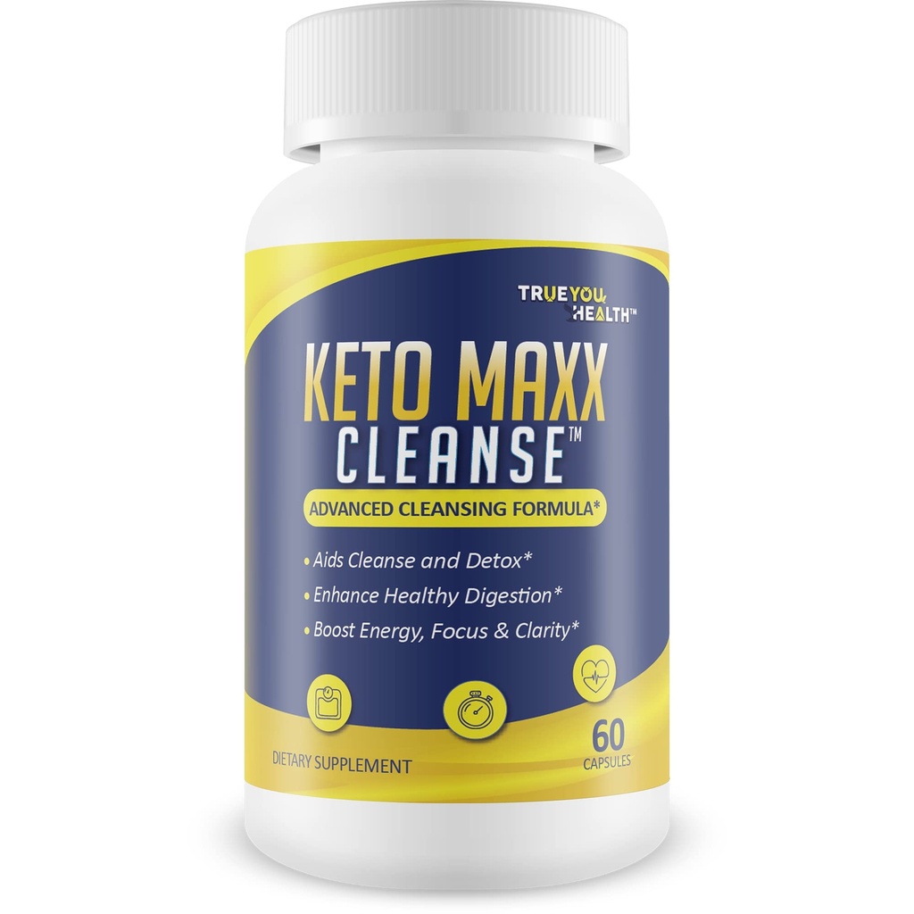 Keto Maxx Cleanse - Keto Friendly Cleanser - Aids Cleanse & Detox - Full Body Cleanse, Colon Cleanse, & Liver Cleanse Support - Gesunde Verdauung fördern - Boost Energy, Focus, & Mental Clarity