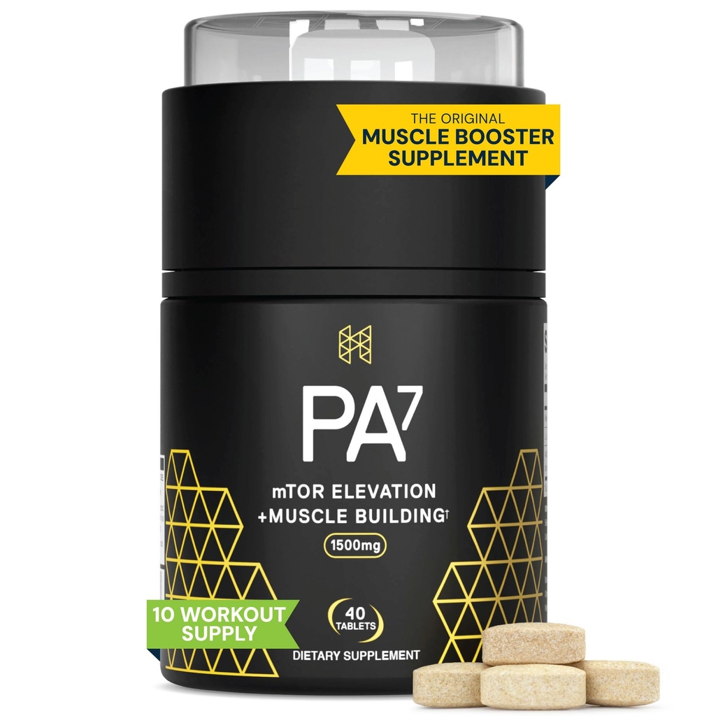 HPN PA(7) Phosphatidic Acid Muscle Builder Top Natural Muscle Builder - Boost mTOR | Masse und Stärke aus Ihrem Workout | 10 Tage Versorgung