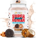 ALPHA LION Superhuman Whey Protein Powder, Great Tasting Pure Whey Protein Isolate, Low Carb, Low Sugar, No Bloat Post Workout, Muscle Recovery & Growth (28 Servis, Cookie Collision)