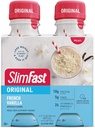SlimFast Meal Ersatz Shake, Original Französisch Vanille, 10g Ready to Drink Protein for Weight Loss, 11 Fl. Oz Bottle, 4 Count (Packaging May Vary)