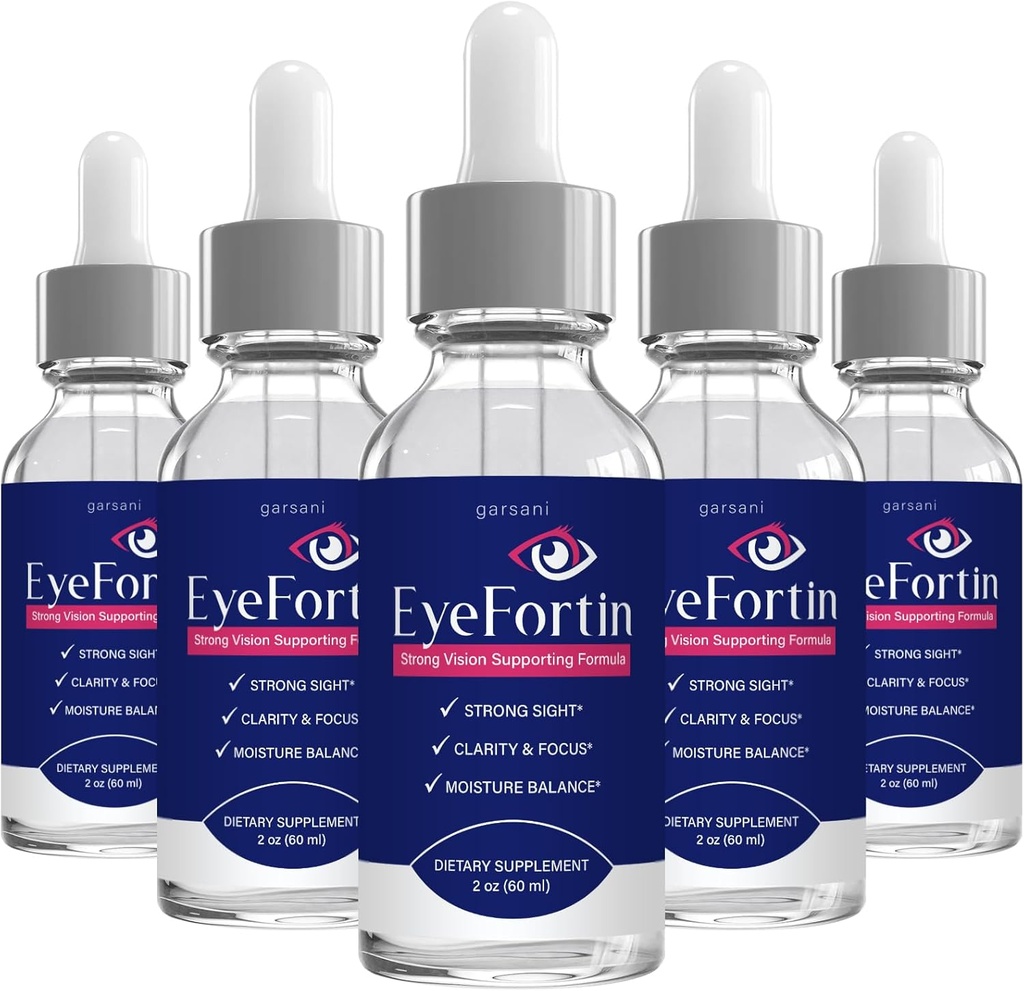 EyeFortin - EyeFortin Flüssigkeitstropfen (5 Pack, 10oz)
