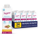 Nepro Nutrition Shake für Menschen auf Dialyse, 19g Protein, 420 Kalorien, Butter Pecan, 8 fl oz, 24 Stück