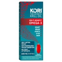 Kori Krill Öl Omega 3 Supplement, Antarktis Krill Öl mit Superior Absorption gegen Fischöl, 1200mg Softgels,EPA & DHA, 30 Softgels