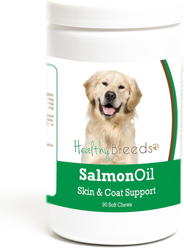 Gesunde Rassen Golden Retriever Lachsöl Weiche Käse 90 Count
