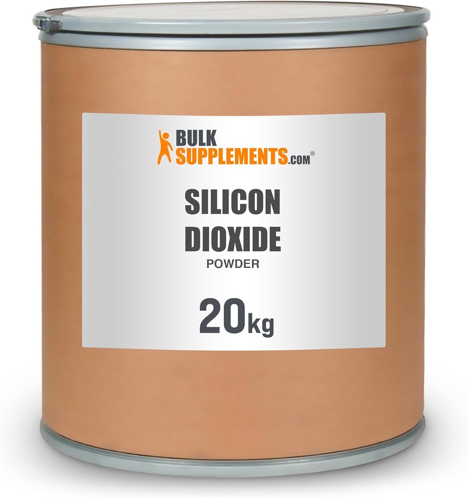 BulkSupplements.com Silicon Dioxid Pulver (20 Kilogramm) (Pack von 1)