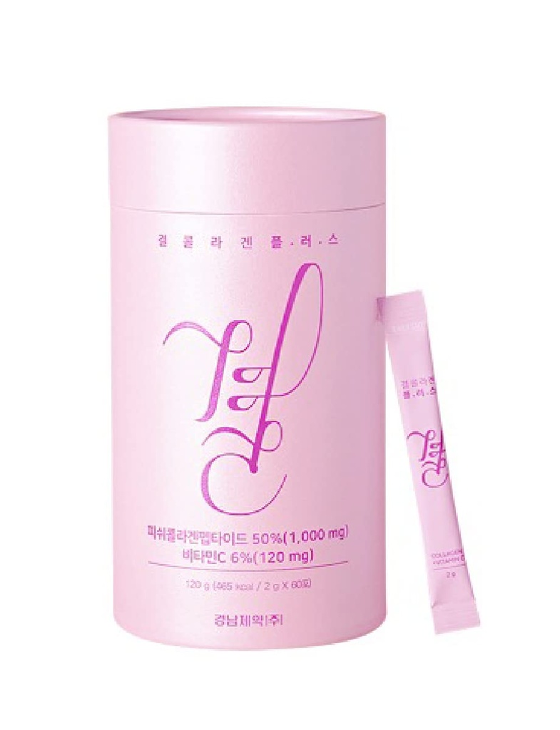 Gyeol Collagen Plus+ (2g*60 Stick Packets) Niedriges molekulares Gewicht Kollagen + Vitamin C