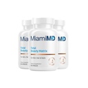 MiamiMD Total Beauty Matrix Collagen Ergänzungen für Frauen - Collagen Kapseln mit Vitamin C für Haar, Haut und Nägel - Grau - 60 Kapseln