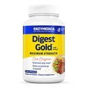 Enzymedica Digest Gold + ATPro, Maximum Strength Enzyme Formula, 14 Schlüsselenzyme einschließlich Amylase, Protease, Lipase und Lactase, 120 Kapseln