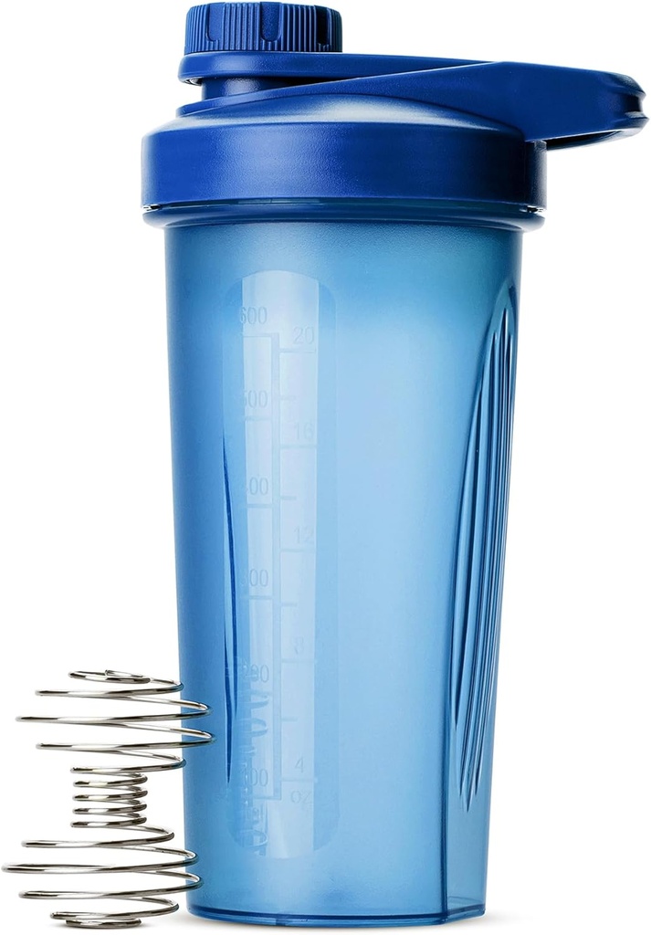 Mr. Pen- Shaker Flaschen für Proteinmischungen mit Twist Cap, 28 Unzen, Blue Protein Shaker Bottle mit Wire Whisk Ball
